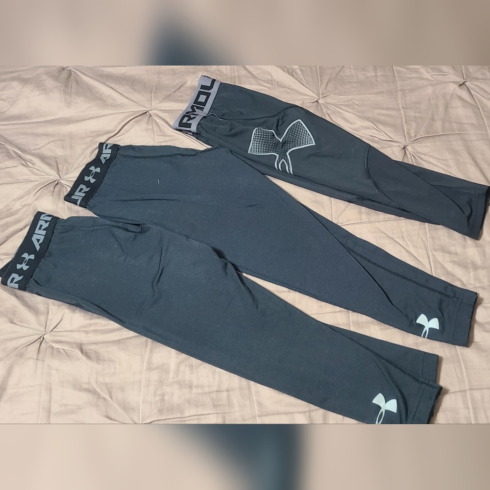 Under Armour Compression Leggings Youth Small